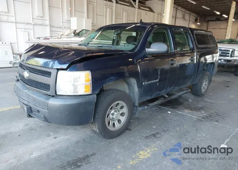 2007 Chevrolet Silverado 1500 Work Truck from USA, damaged, VIN 2GCEC13C071596797